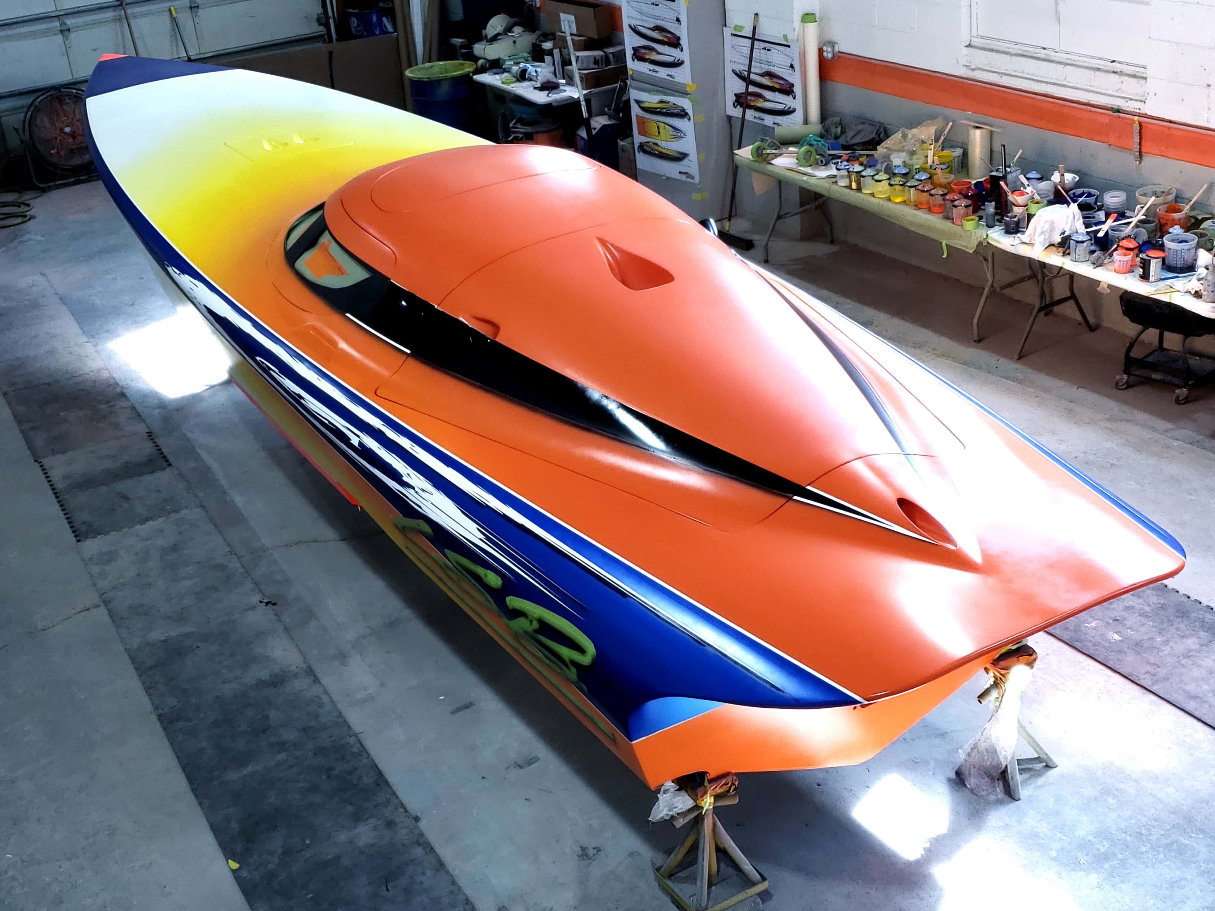 Lilly Sport Boats shop work